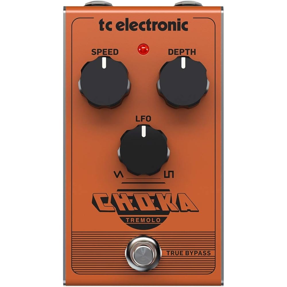 TC ELECTRONIC Analog Tremolo Pedal Guitar Effector Waveform Switchable Simple Operation True Bypa...