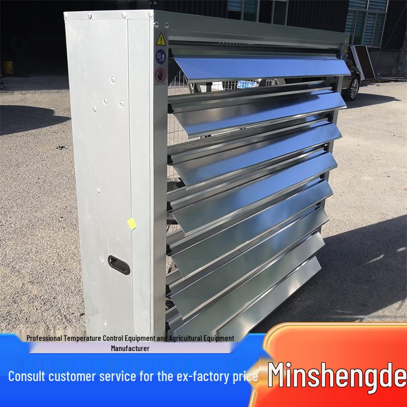 Workshop & Greenhouse Ventilation Fan for Flower Cultivation, Industrial Exhaust Equipment, Livestock Farm Fan.
