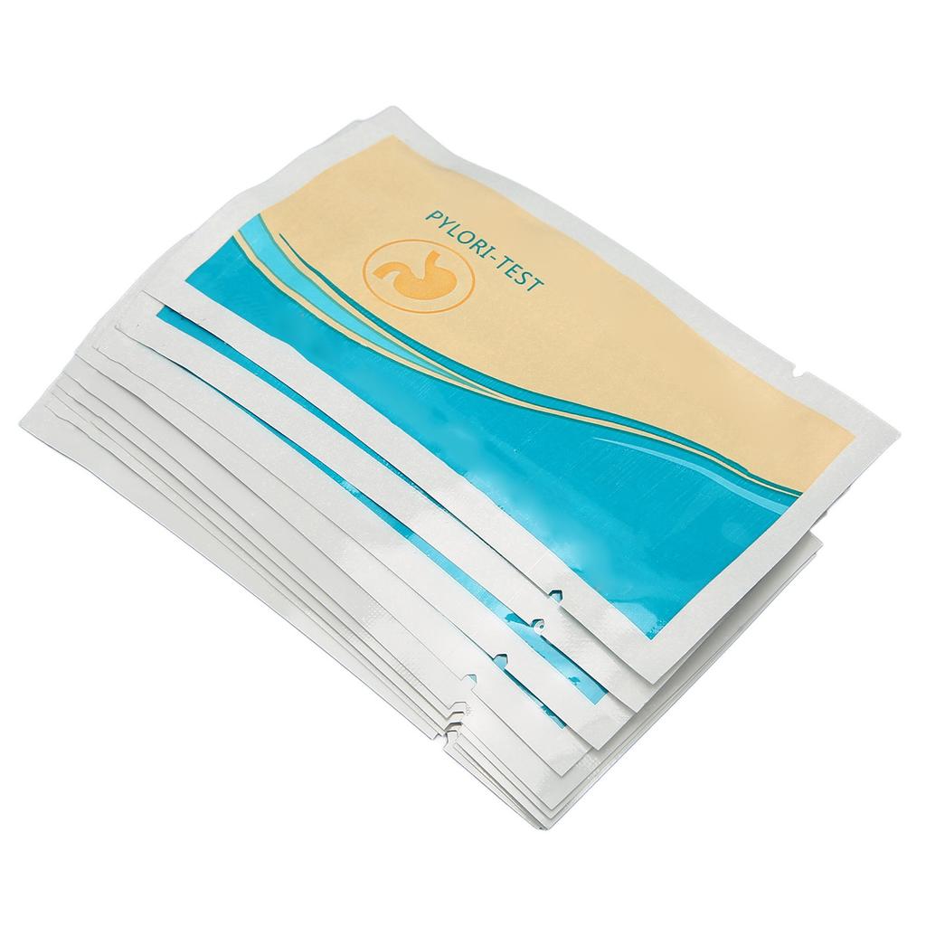 10 Pack H Pylori Test Paper Disposable Hygienic Fast Accurate Testing Painless Health Care Helicobacte Test Tool