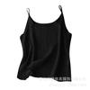 Women Vintage Linen Cami Tank Top Scoop Neck Thin Spaghetti Strap Loose Casual Camisole S-5XL Plus Size
