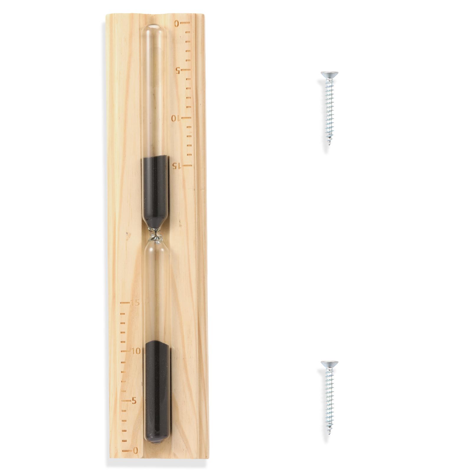 

15-минутные песочные часы для сауны, деревянные стеклянные песочные часы, таймер высокой точности, песочные часы для сауны, таймер для ресторана, бани, спа