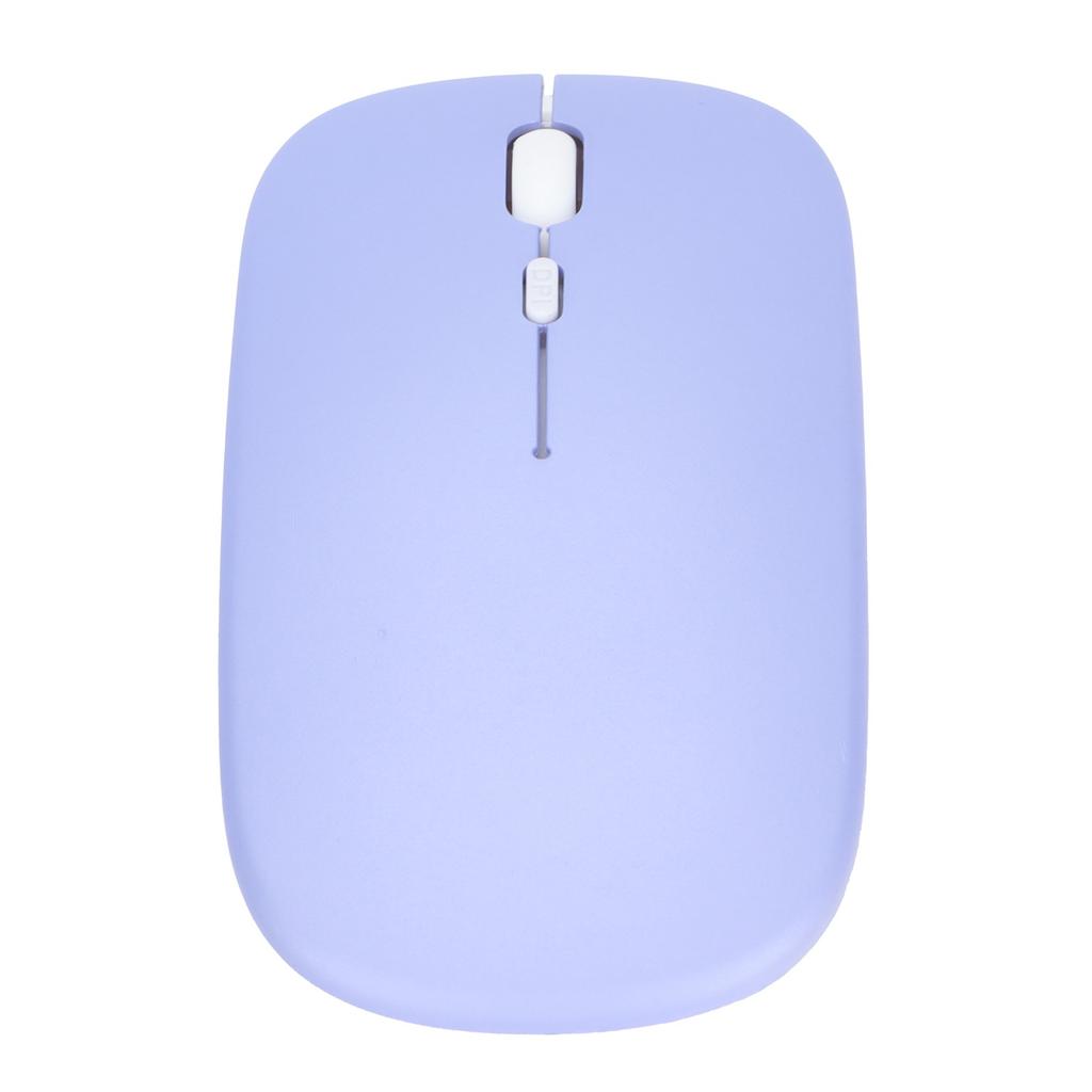 Wireless Mouse Mute Smart UltraThin Portable Gaming Office Computer Accessories(Purple )