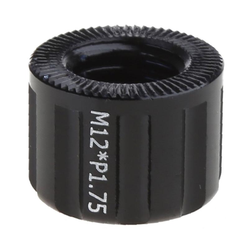 Bike Hubs Tube Shaft Skewer Cap Bicycles Thru Axles Screw Nut Aluminum-Alloy Bike Wheel Flanges Axles Nut Replacement