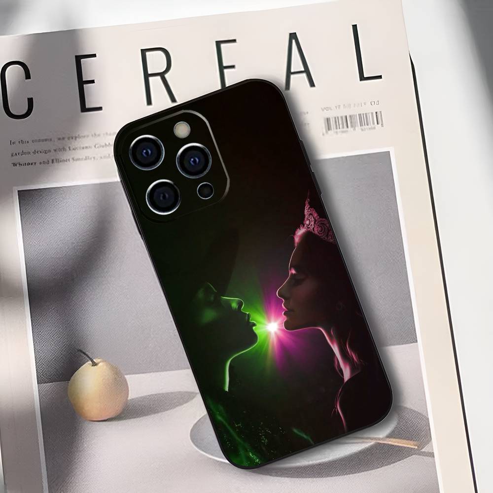 Movie W-Wick-ed Phone Case For iPhone 17,16,15,14,13,12,11 Plus,Pro Max,XS,Soft Silicone Black Cover