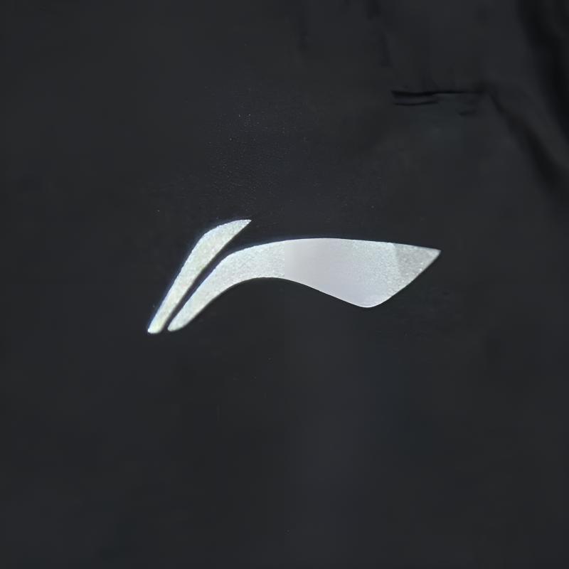 Li Ning Solid Color Rest Fitness Loose Fit Versatile Fleece Lined Windproof Thermal Straight Fit Sports Pants Men's YKMV013-1