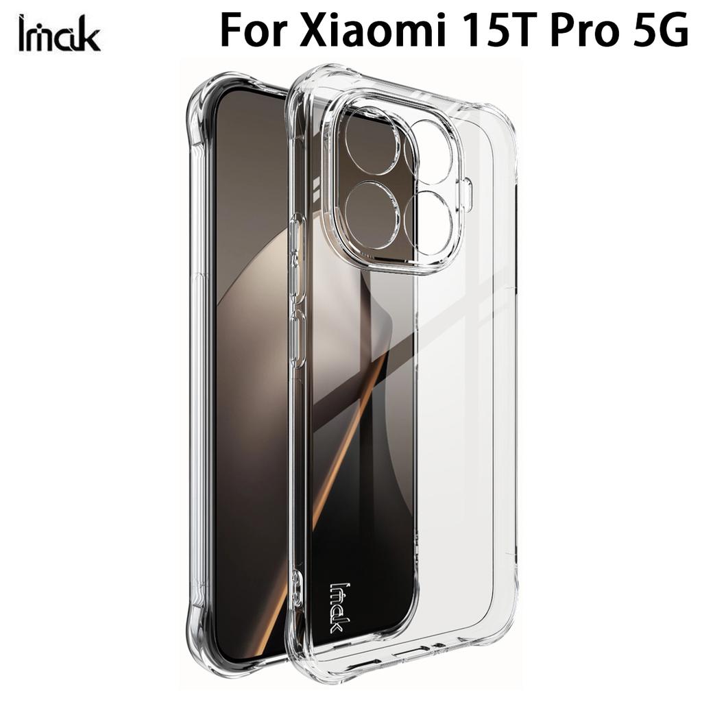 Pro Xiaomi MI 15T Pro 5G Pouzdro na telefon IMAK Nárazuvzdorné Měkké pouzdro