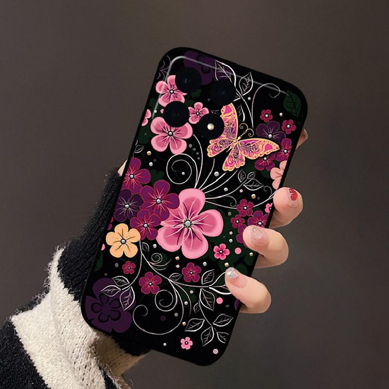 For Xiaomi POCO F8 Pro Case Fashion Cute Cartoon Silicone Back Cover For Xiaomi POCO F8Pro Phone Shell Luxury Soft TPU Fundas