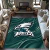 Philadelphia Eagles Kristall Samt Teppich Weich Anti?Rutschfeste Fußmatte Bequemer Wohnzimmer Schlafzimmer Dekor Teppich