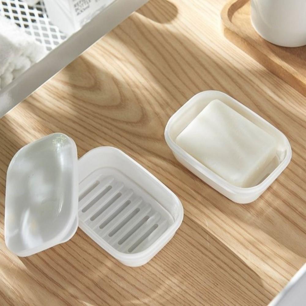 Waterproof Leakproof Soap Holder Detachable Soap Dish Keeps Dry Travel Bar Soap Case Camping