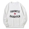 "Life is Better with My Boys" Cotton Long-Sleeve Trendy Hoodie