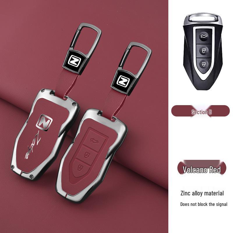 Zotye T600/T700 Damai X5/Z700 Full Wrap Sport Version Car Key Case for Men