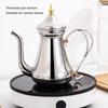 Stainless Steel Tea Kettle with Strainer, Home Hotel Heating Kettle for Brewing Tea, Induction Cooker Teapot, 1.5L/2.0L