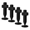 4Sets M6 M8 M10 Spike Feet Cone Stand Base Speaker Isolation Pad Mat Foots Floor Pc Tv Monitor Subwoofer Cd Amp Shock Proof