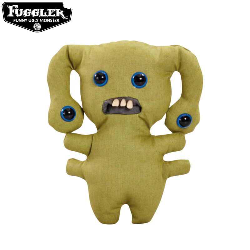 Originální Fuggler Monstrum s ošklivými zuby Plyšové hračky Vtipný Fugguler Širokooké monstrum Šílený králík Humph Vyplněné plyšové panenky Dárky