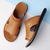 Summer Soft Slides Simple Leisure Walk Slippers for Men Lightweight Anti Slip Half Drag Beach Shoes Quick Dry Wading Aqua Shoes