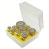 10PCS Shank Diameter Diamond Cutting Discs Cut-off Wheel Blades Set for Dremel Rotary Tool
