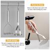 1/2 Pcs Manual Operation Potato Masher Stainless Steel Pusher Fruit Tools  Egg Salad Making