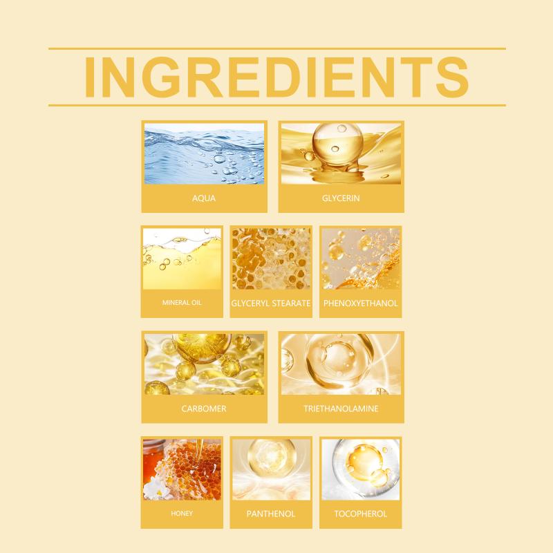 Cracked Dry Skin Hand Foot Cream Softens Cuticles Honey Nourishment Deep Moisturizing Best for Home Spa and Overnight Repair