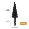 Step Drill Bit Electric Drill HSS Steel Heat Treated