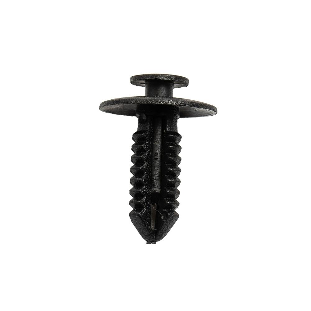 Für BMW Auto Clips 100x Schwarze Kunststoff Druckniet Verkleidungsbefestigungsclips