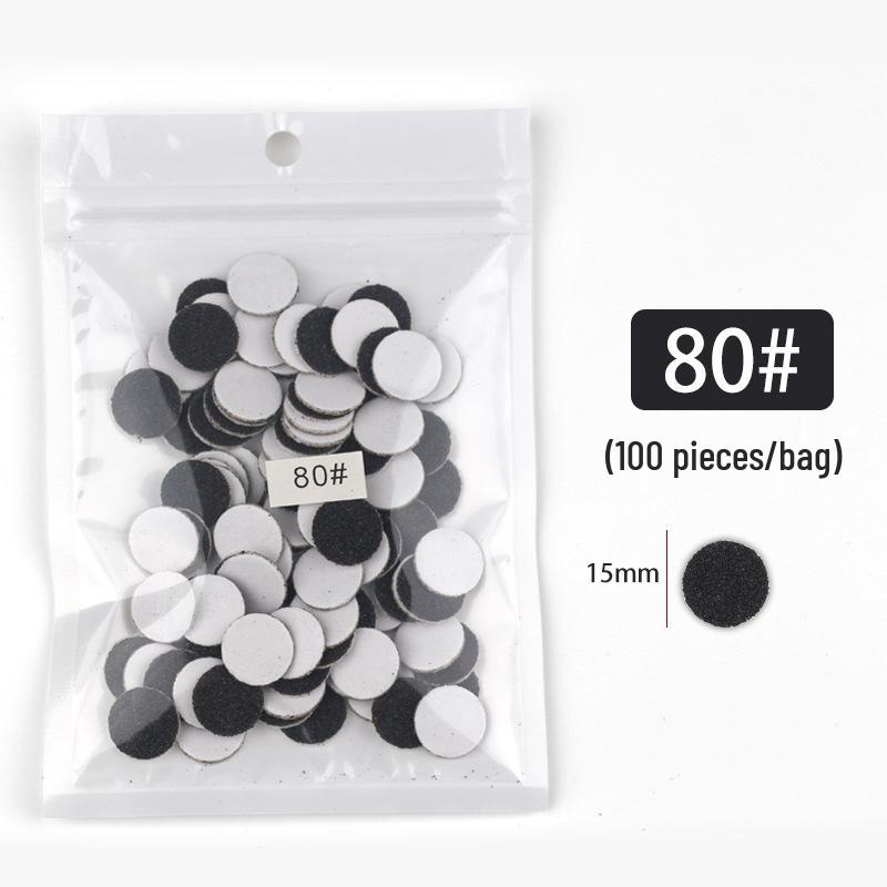 Electric Nail Polish and Pedicure Sanding Set: Exfoliating Sheets & Callus Gauze