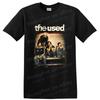 The Used Rock Band T Shirt W/ Vintage Group Photo Graphic Concert Music Fan Tee
