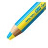 CRAYON DE COULEUR - STABILO - WOODY 3IN1 DUO - 10 Couleurs Bicolores - Aquarellable - 4,4 mm