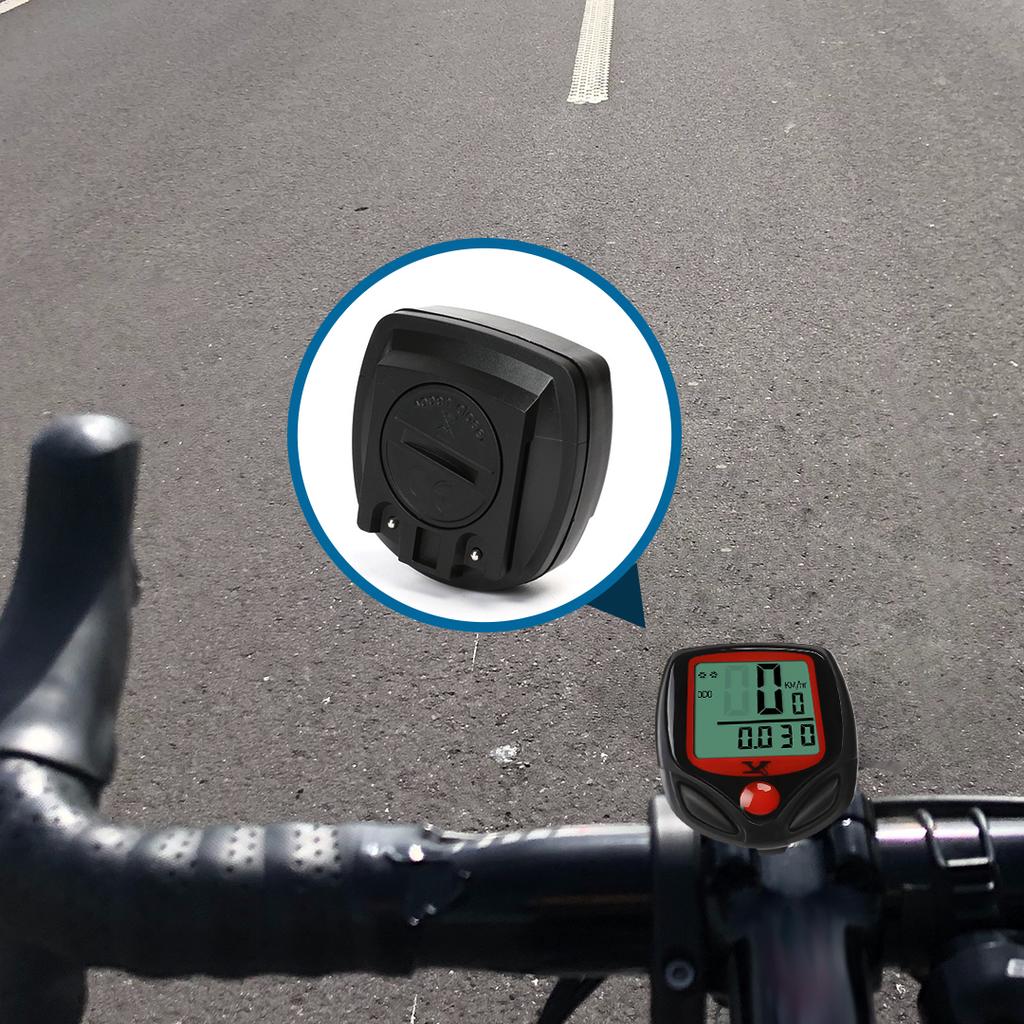 Vodotěsný Drátový Digitální Cyklocomputer Tachometr Počítač na Kolo Cyklistický Měřič Rychlosti Kódová Tabulka Cyklistické Příslušenství LCD Displej