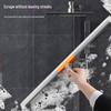 Dual-Use Silicone Broom & Squeegee - Multipurpose Mop and Scraper for Household Cleaning