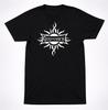 Maglietta Logo Sole Godsmack Hard Rock Heavy Metal Band Maglietta Grafica Nera