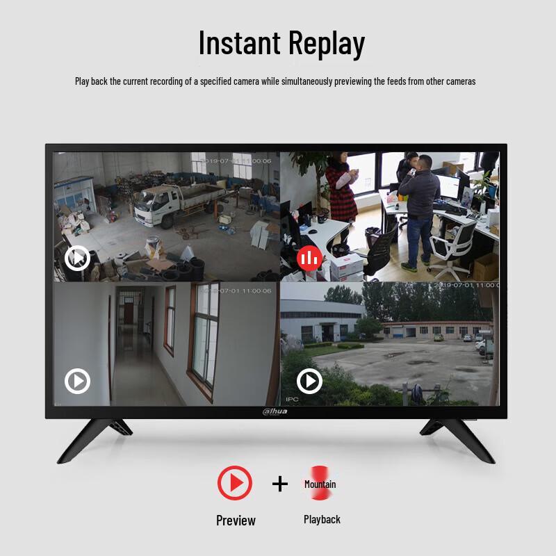 Dahua 32-Channel 4-Bay Network Video Recorder CN plug (adapter included)