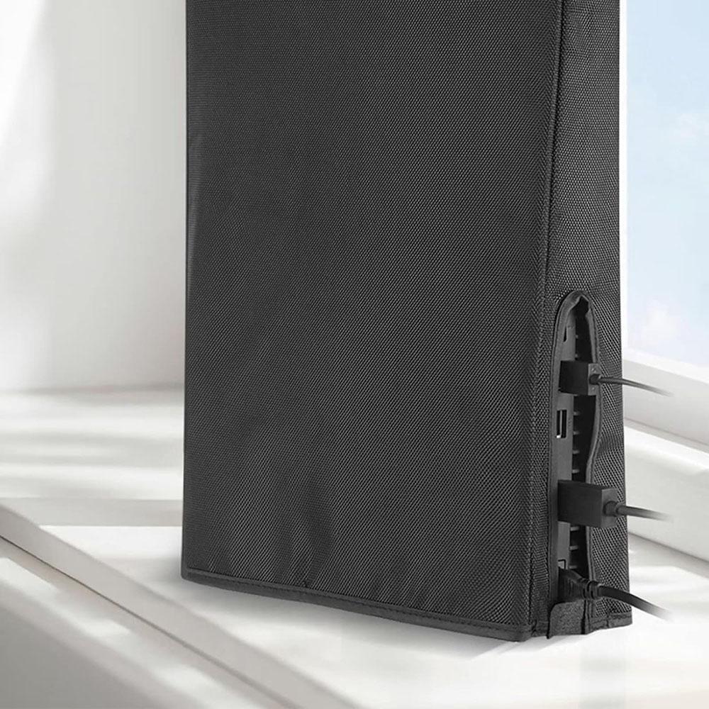 1× Black Waterproof Dust Cover Protective Case Shell for PS5 Console Accessories