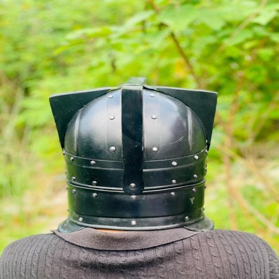 Medieval Moria Dwarves Blued Helmet  LOTR Warrior Knight Helmet  Cosplay Armor Knight Helmet Best Gift For Chrtismas