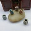 Barrel Paracord Bead Bracelet Keychains Handcraft Pendant DIY Outdoor Accessory