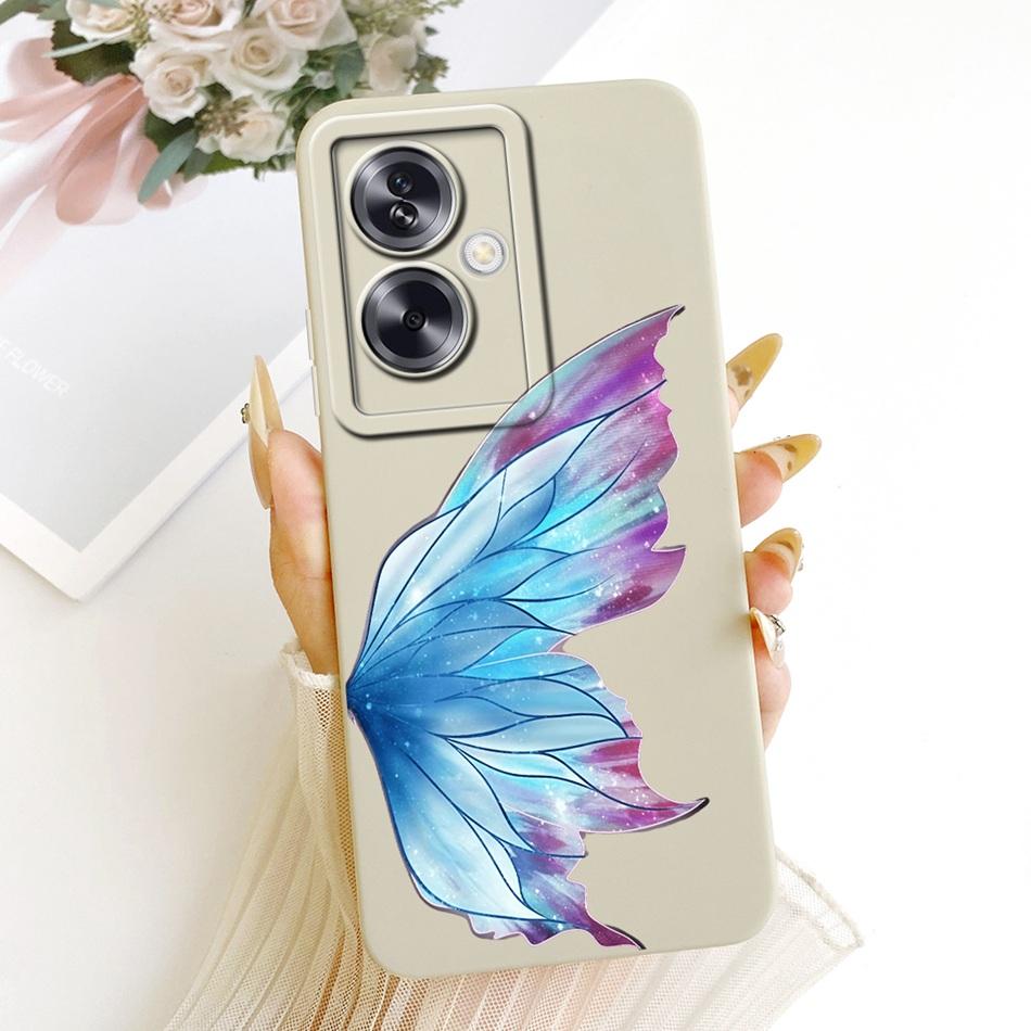 For OPPO A79 5G Cute Cat Flower Cartoon Phone Case For Oppo A79 CPH2553 CPH2557 Shockproof Soft Silicone Covers Bumper
