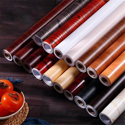 10M Waterproof Wood PVC Vinyl Wallpaper Self Adhesive Contact Paper Fashion DIY Furniture Decorative Sticker Home Wall Decoration