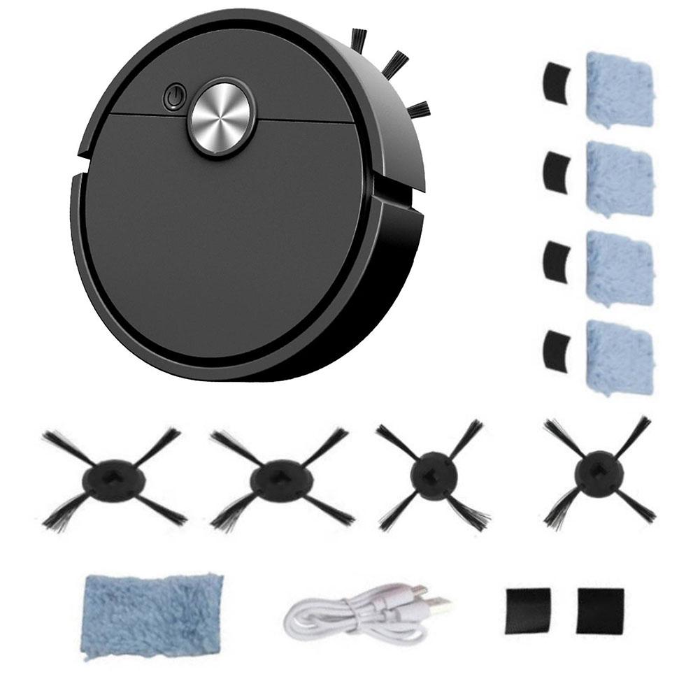 

Smart Cleaner Robot Vacuum For Home Cleaning Pet Hair Removal Auto Mode 3-in-1 Cleaning Edge Cleaning Spot Cleaning чёрный