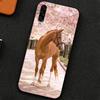 Custodia per Telefono Per Samsung Galaxy A30 A30S A50 S A20E A20 A40 A70 A10E Note 9 10 20 Ultra Cover Posteriore in Silicone Cavallo al Galoppo Animale