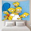 Yellow Family Portrait Tapestry Hanging for Bedroom,Livingroom, Playroom,Decor Art Room Wall Tapestry Holiday and Birthday Gifts