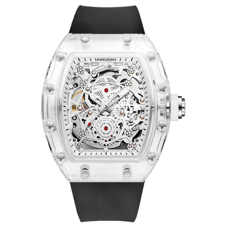 Kingston Transparent Hollow Mechanical Watch Men's Watch Fashion Men's Watch