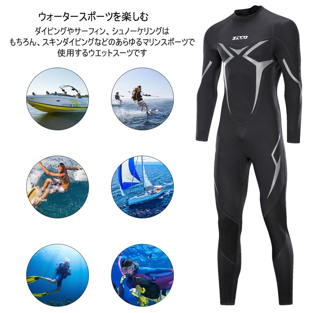 3mm Neopren Dlouhý pro a Jiné Vody Velikost 3XL Pánský Kombinéza s Dlouhým Rukávem, Rukáv, Surfování, Potápění, SUP, Bodyboarding, Šnorchlování, Sporty,