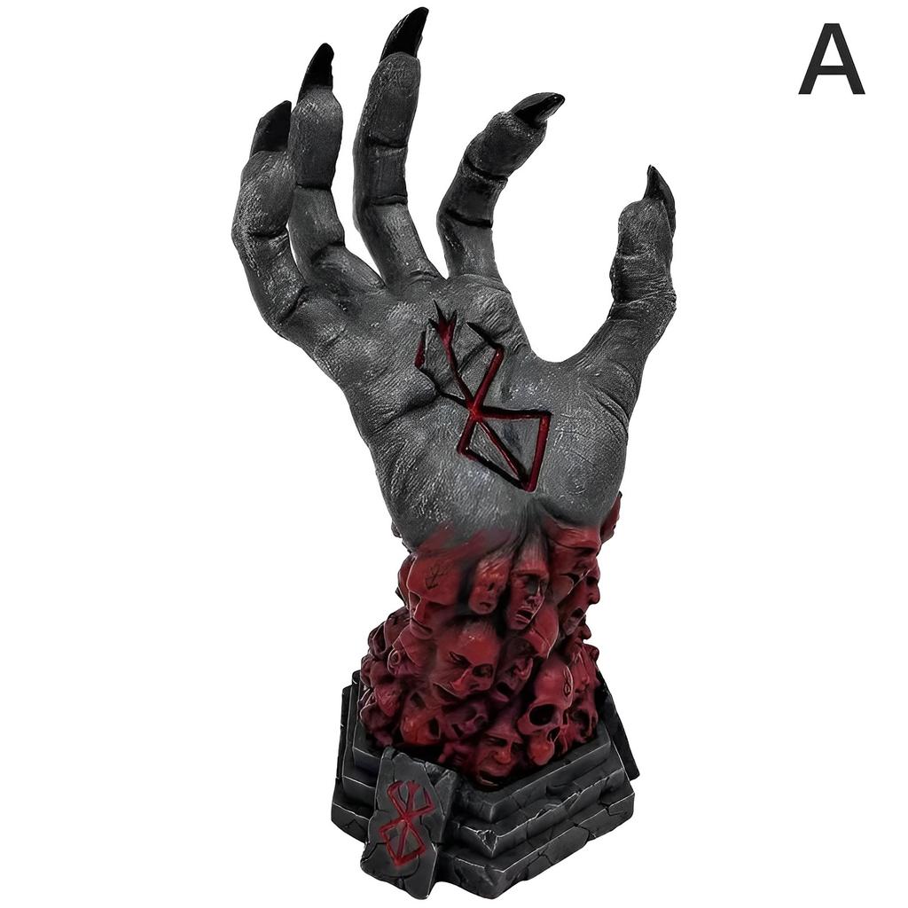 Berserk Hand Of God Resin Anime Figure Berserk Guts L Action Figure Black Swordsman Figurine Collectible Model Doll Toys