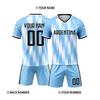 Customizable Team Jersey and Shorts Set Breathable Quick Dry Athletic Uniform for Sports Training and Matches
