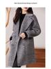Γυναικείο 2024 Κορεατικό Στυλ Φαρδύ Μακρύ Παλτό Κασμίρ Μινκ Μαλλί - Αδυνατιστικό Παλτό Καρντιγκάν Μεγάλο Μέγεθος