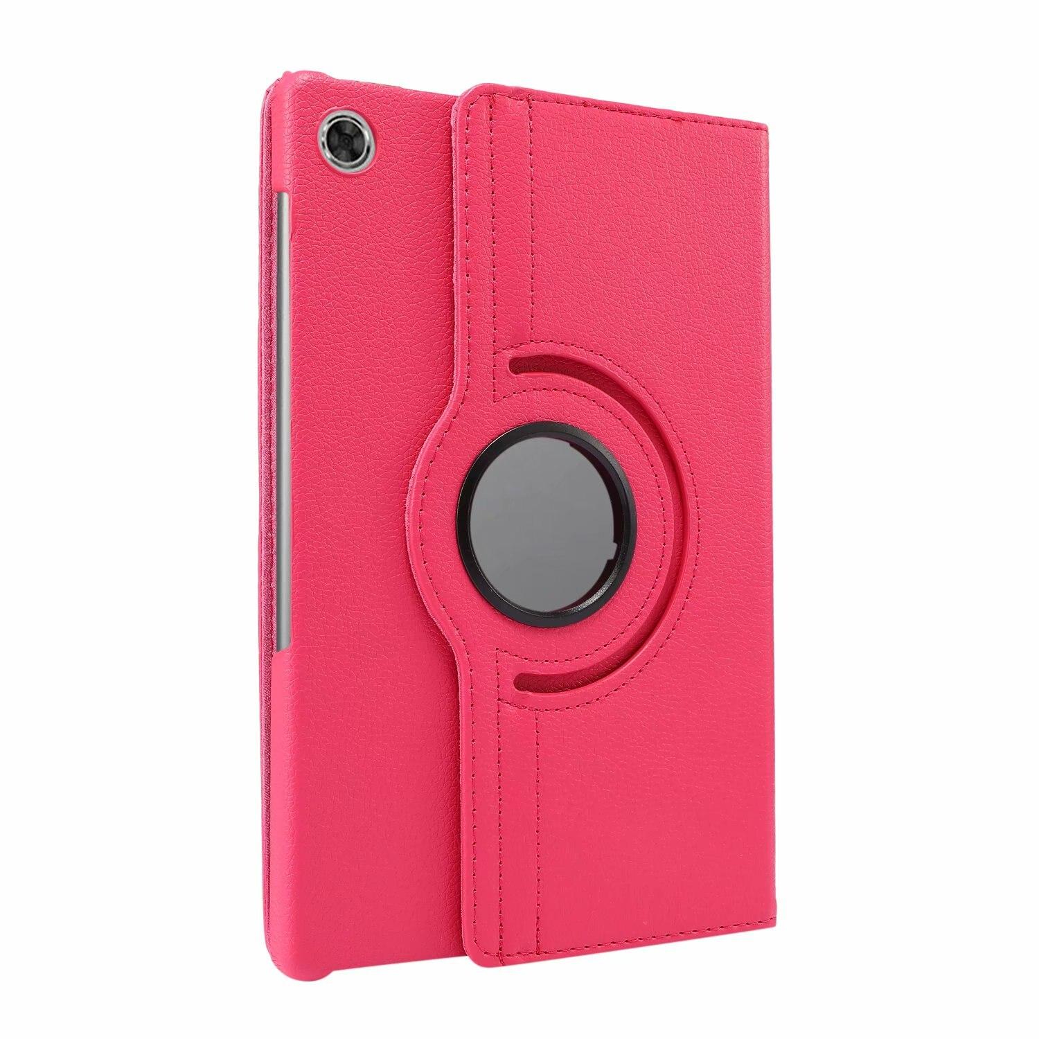 

Чехол для Lenovo Tab P11 PLUS J606F J607F J616F, вращающийся на 360 градусов чехол-подставка для Lenovo Tab P11 Pro J706 J716F Funda Coque с автоматическим пробуждением/сном M10 PLUS 10.3 X606 розы красного