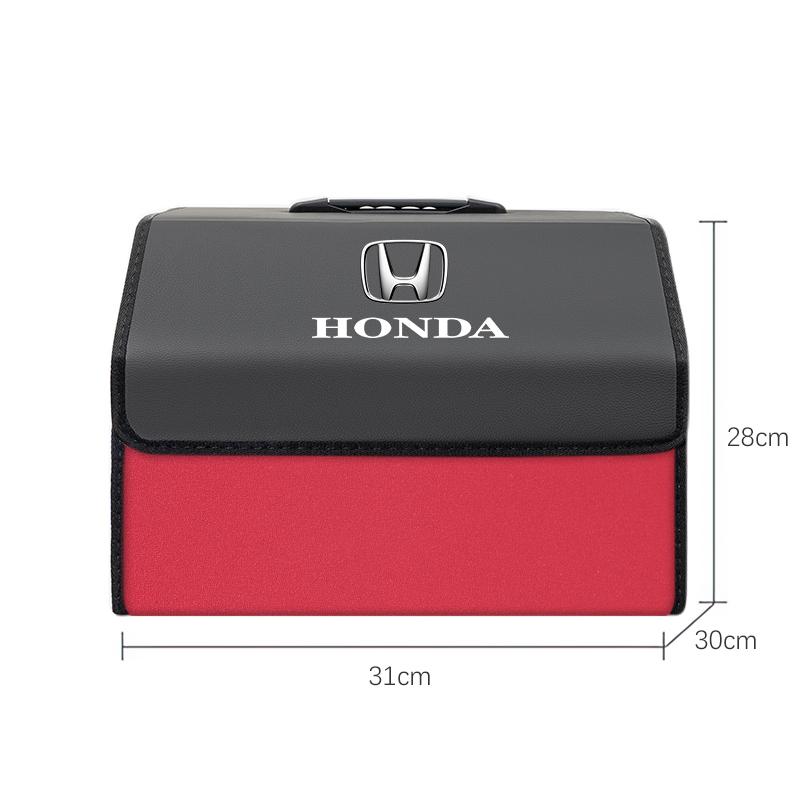 Car Boot Storage Box Large Capacity Sundries Tool Box For Honda Civic Fit Jazz Accord Pilot CRV Odyssey Passport City Shuttle