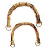 New Detachable Bamboo Purse Handles With Buckle 15.5CM Handbag Band Handle Bag Accessories Handbags