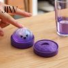 Halloween Party Favors for Children Ghost Dumpling Stress Ball with Steamer, Maltose Slow Rising Squeeze Toy, Holiday Gift Boys Girls Fidget