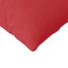 Sofa Cushions 2 Pcs Red 120 X 40 Cm Fabric