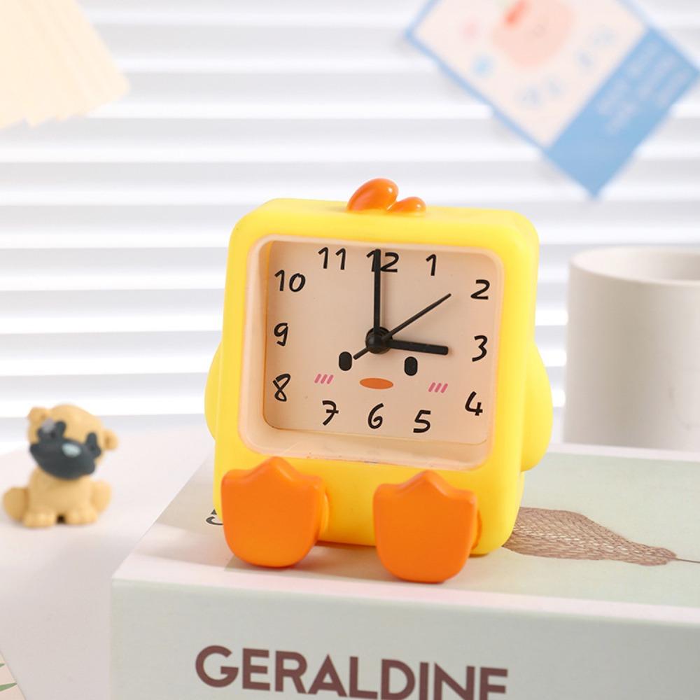 Anti-slip Cartoon Children's Alarm Clock Multi-functional Cell Phone Bracket  Desk Decor